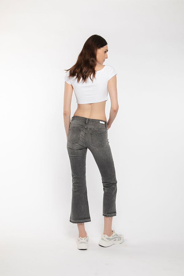PS. Don't Forget Me SHARON LOW RISE FLARE CROPPED FIT Outlet