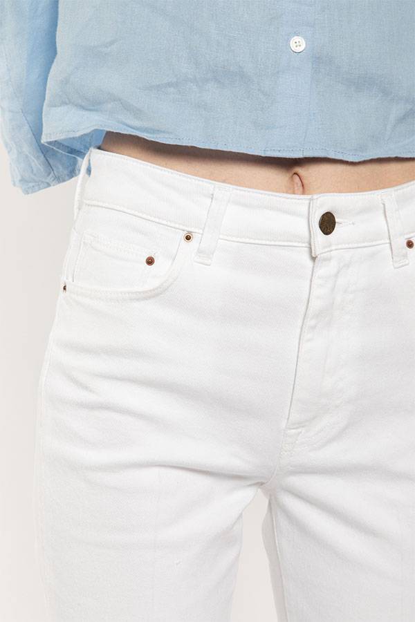 PS. Don't Forget Me MONICA HIGH RISE BELL BOTTOM FIT In Linea