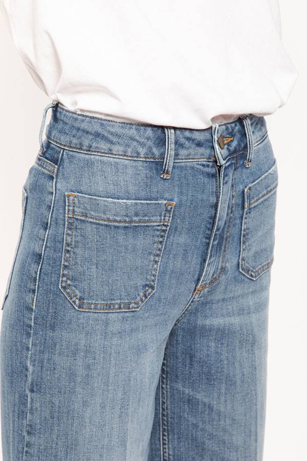 PS. Don't Forget Me LUDOVICA HIGH RISE STRAIGHT RELAXED FIT In Saldo