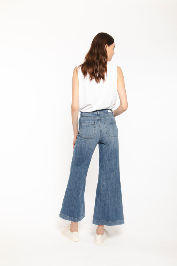 PS. Don't Forget Me LUDOVICA HIGH RISE STRAIGHT RELAXED FIT In Saldo