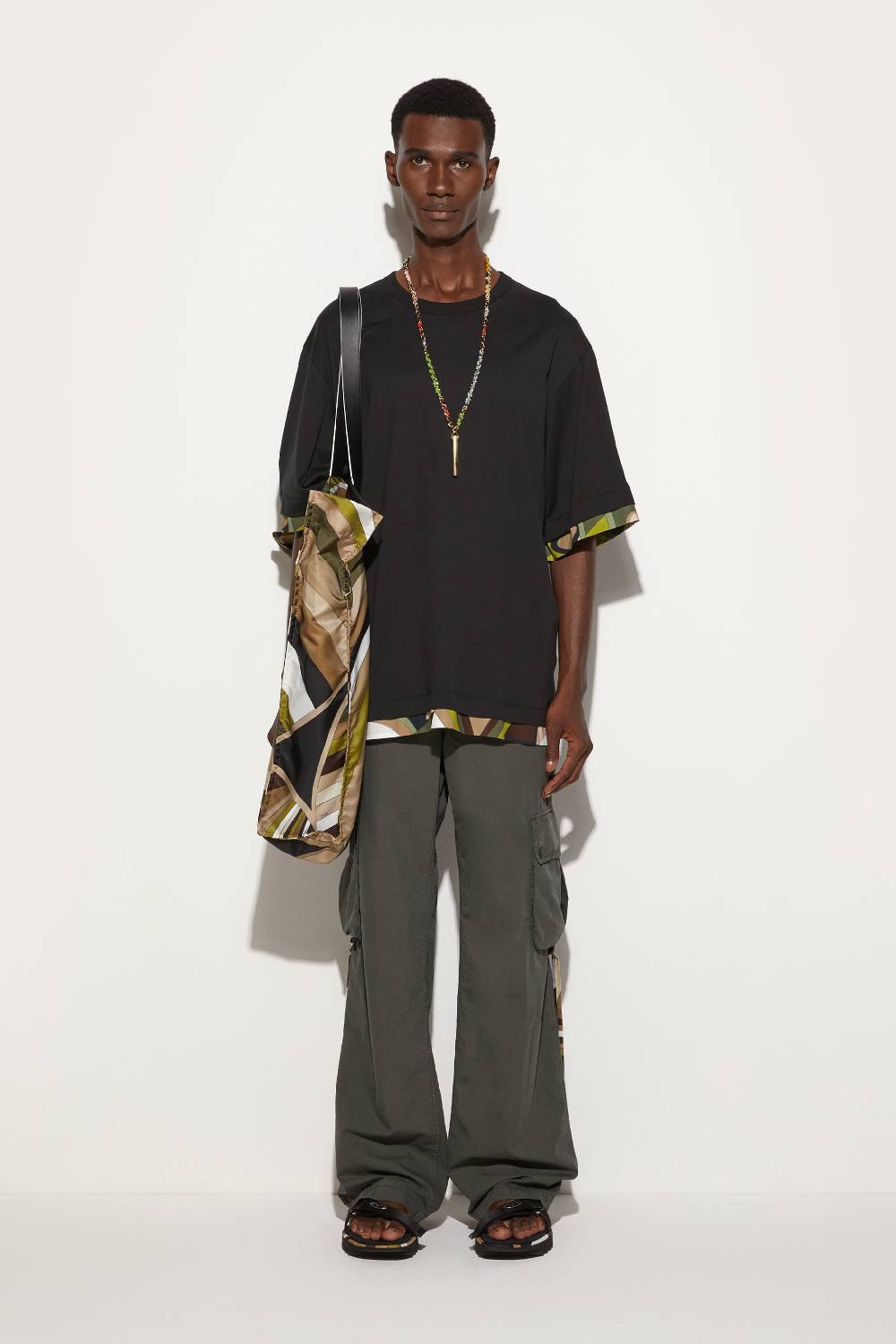 Pucci T-shirt con finiture Iride Affare Del Giorno
