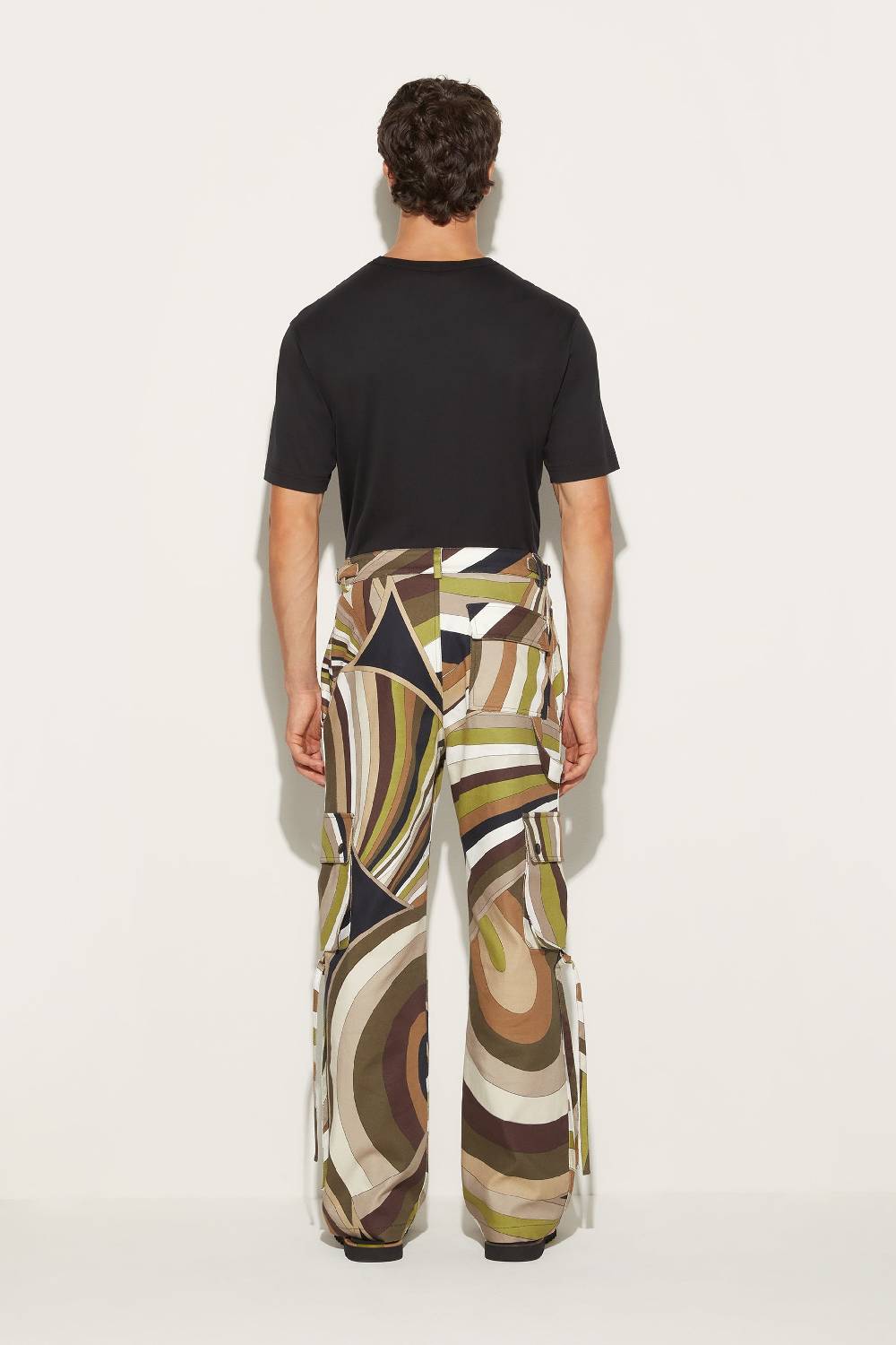 Pucci Pantaloni cargo con stampa Iride Prezzo Ridotto