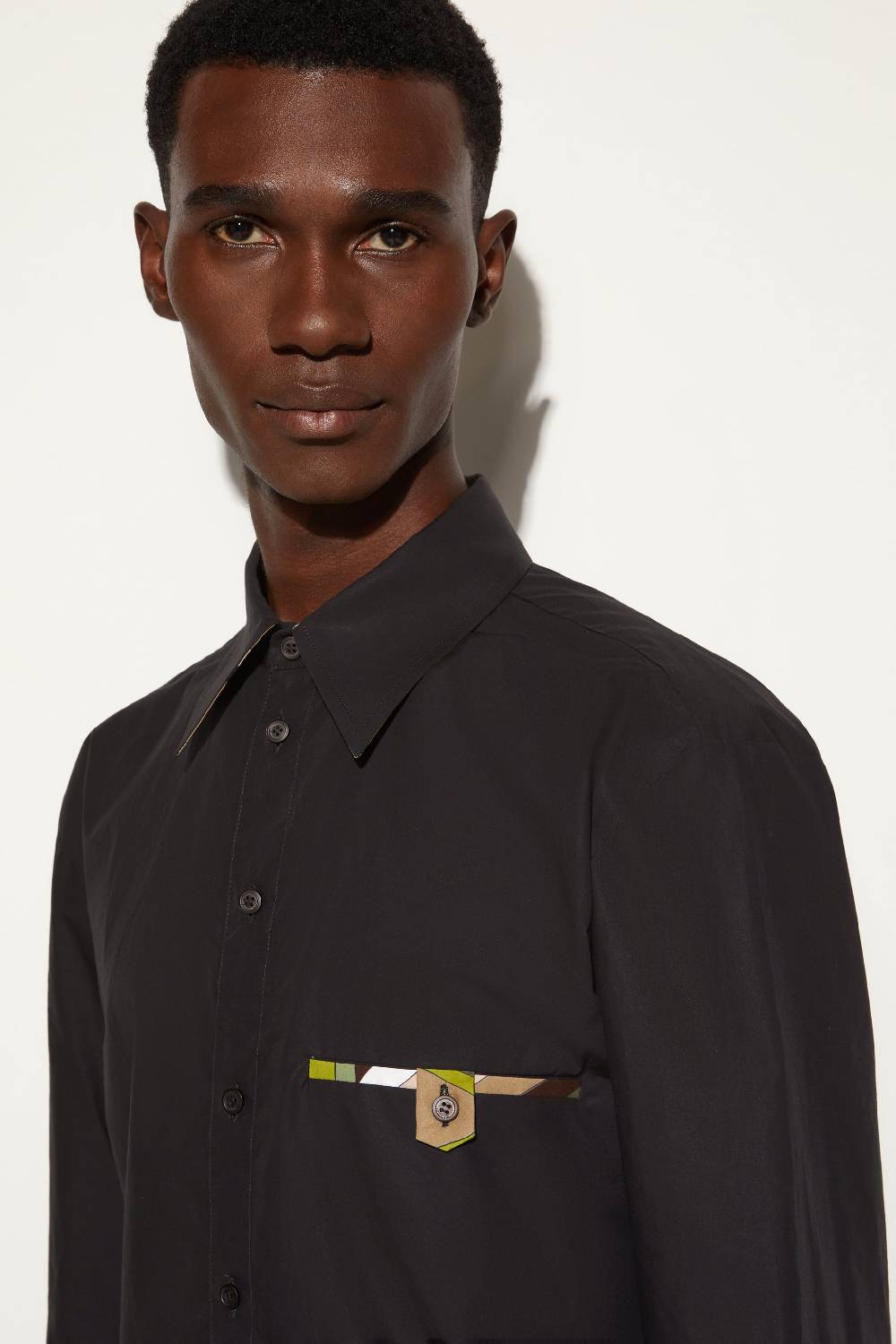 Pucci Camicia in popeline di cotone Sconto