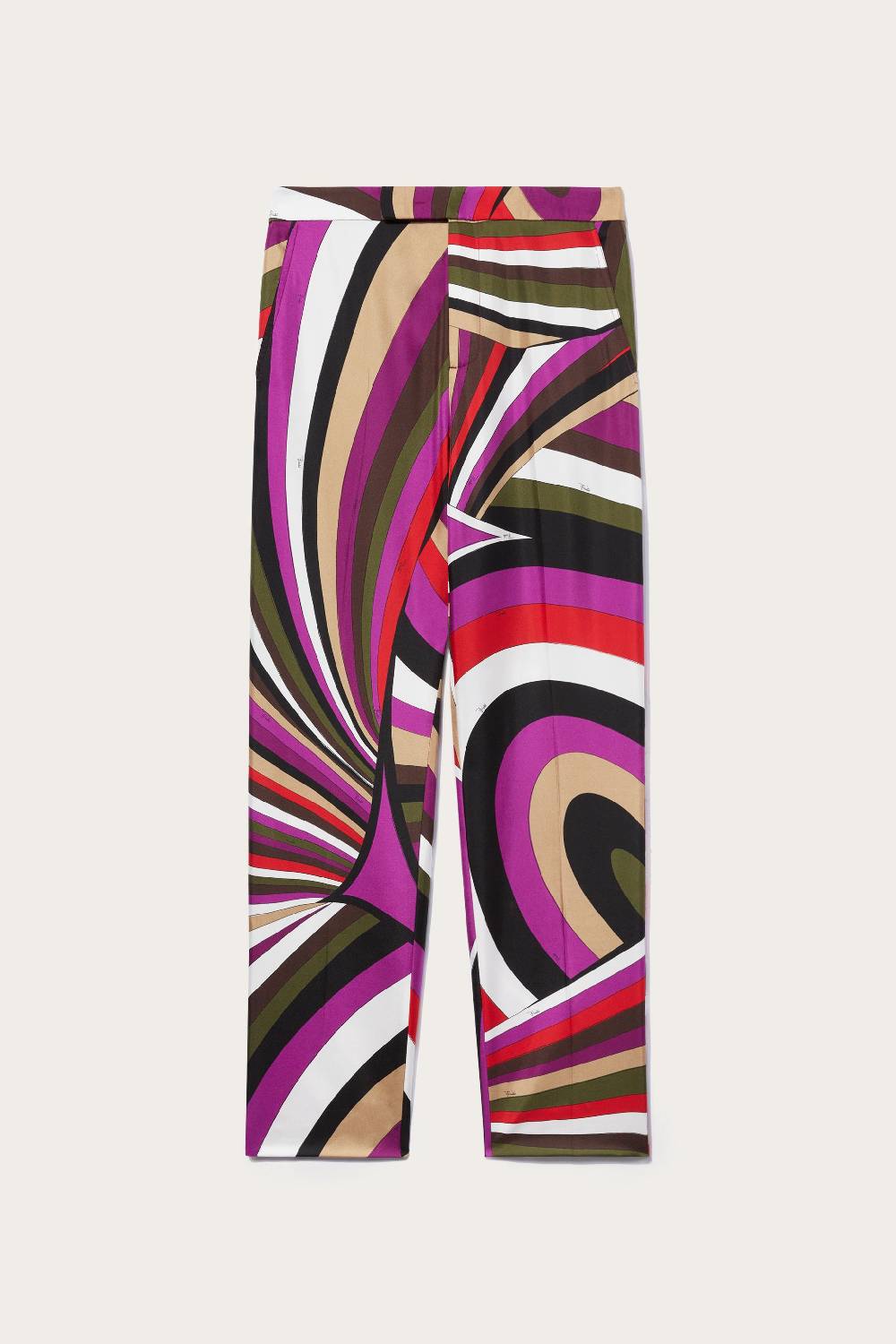 Pucci Pantaloni in seta con stampa Iride Online