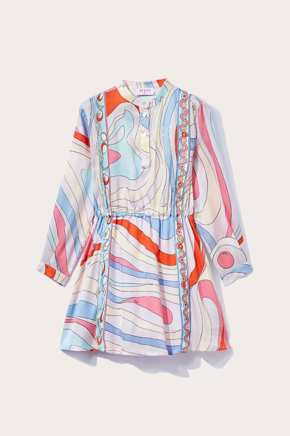Pucci Abito con stampa Marmo Saldi Di Fabbrica