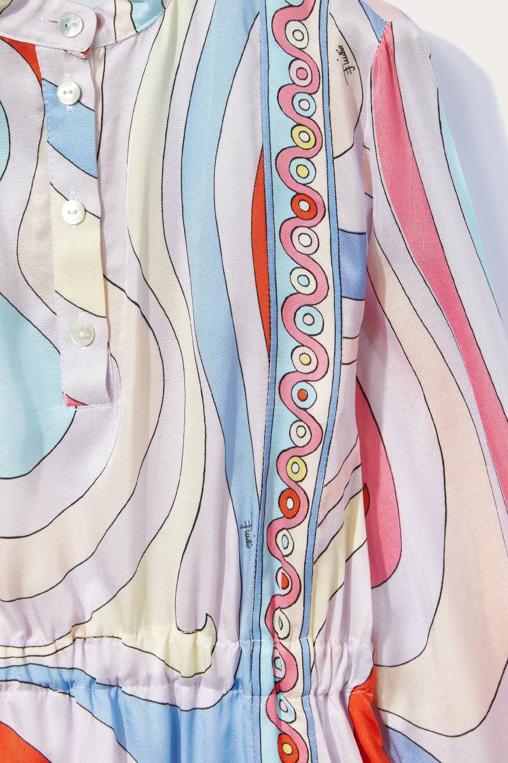 Pucci Abito con stampa Marmo Saldi Di Fabbrica