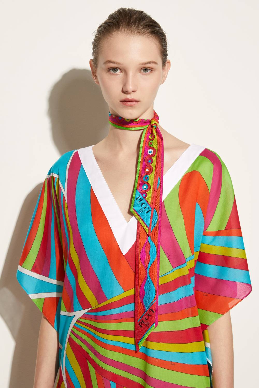 Pucci Foulard in seta con stampa Iride Italy