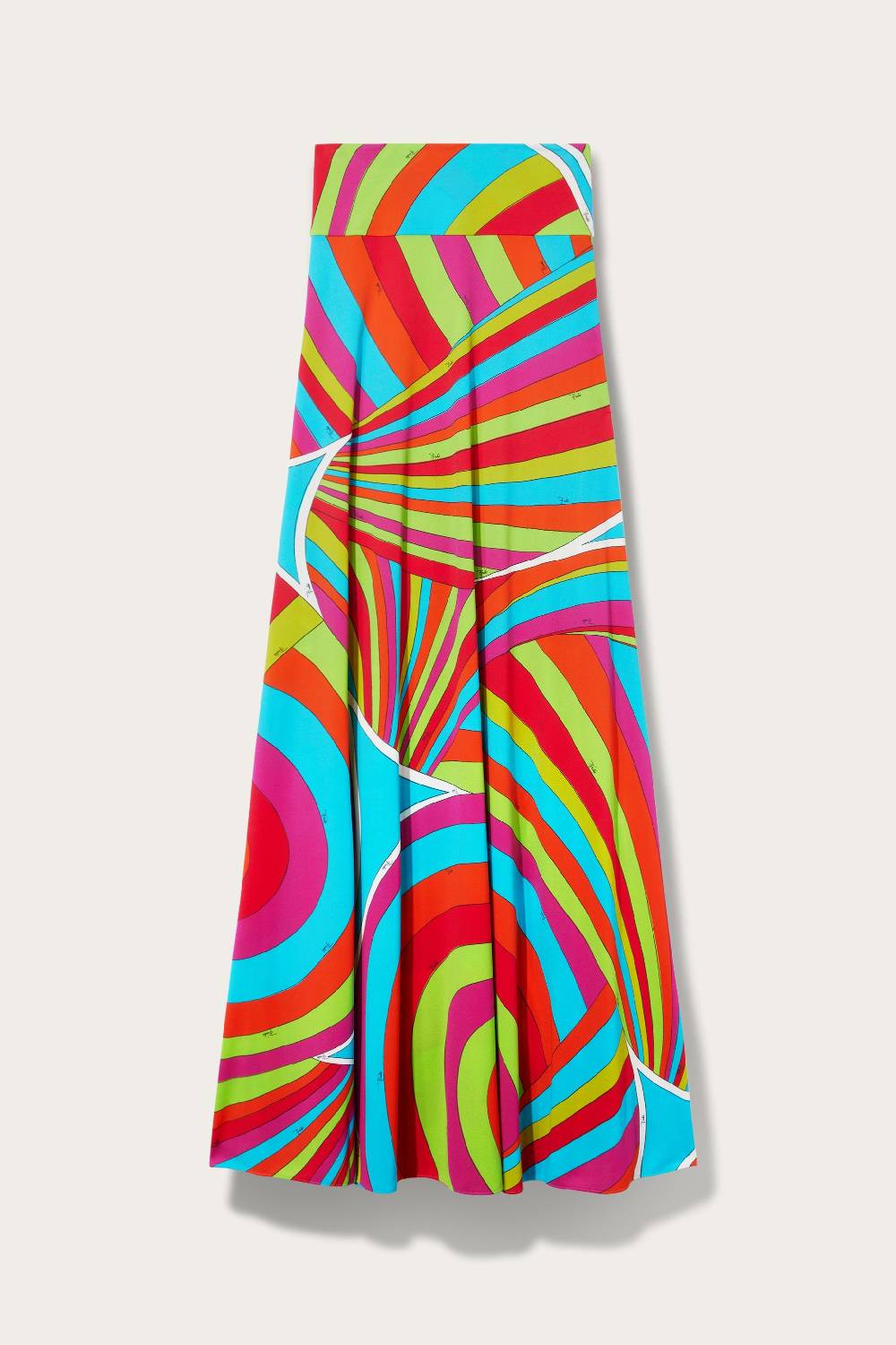 Pucci Gonna lunga con stampa Iride Nuovo