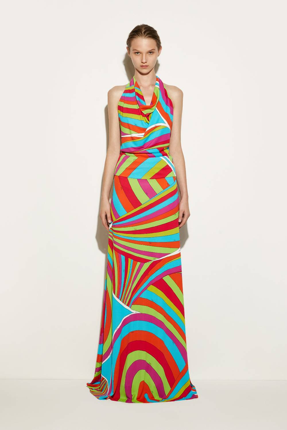 Pucci Gonna lunga con stampa Iride Nuovo