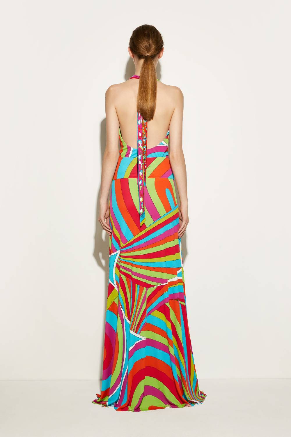 Pucci Gonna lunga con stampa Iride Nuovo