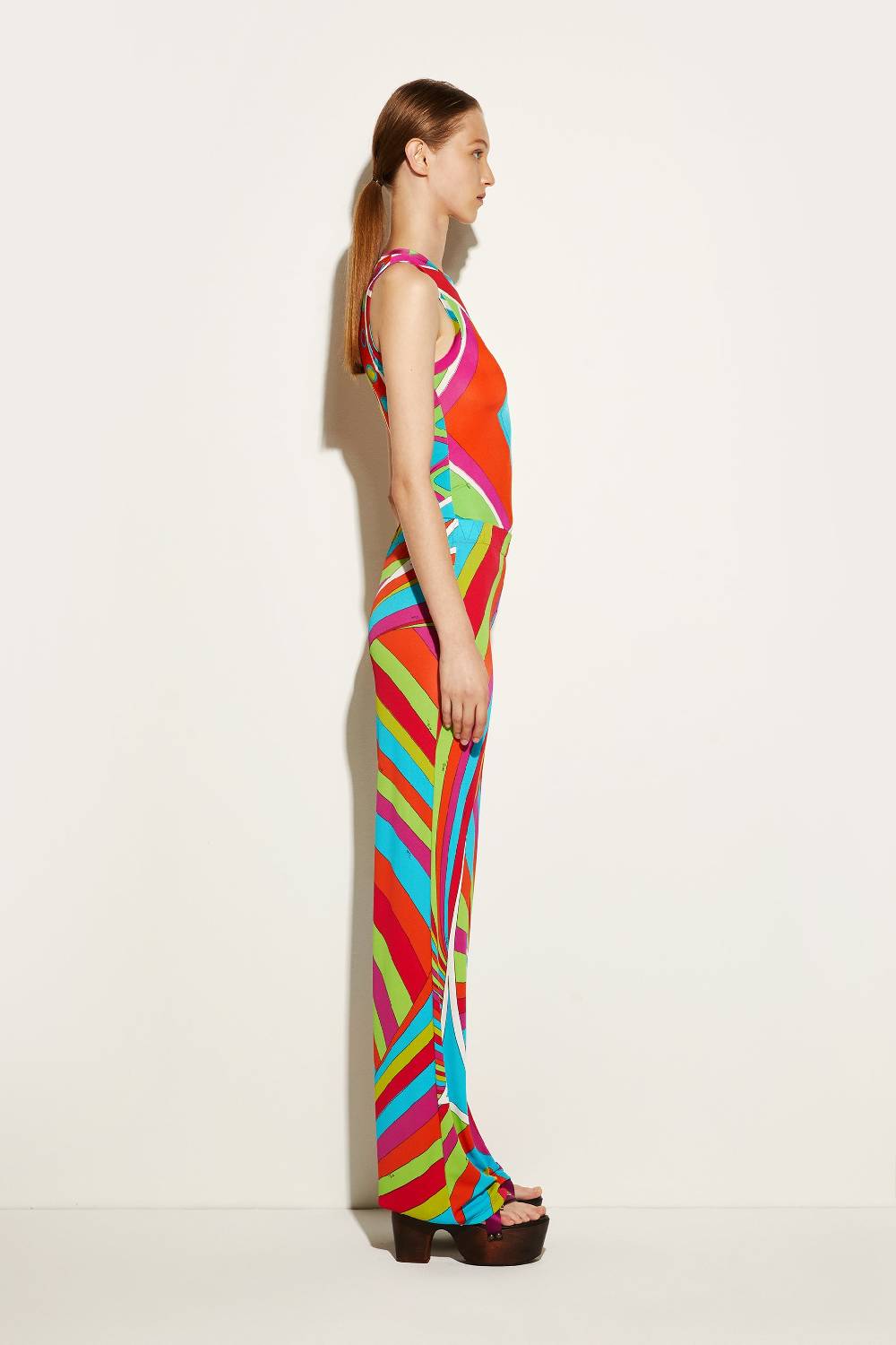 Pucci Pantaloni con stampa Iride Vendita