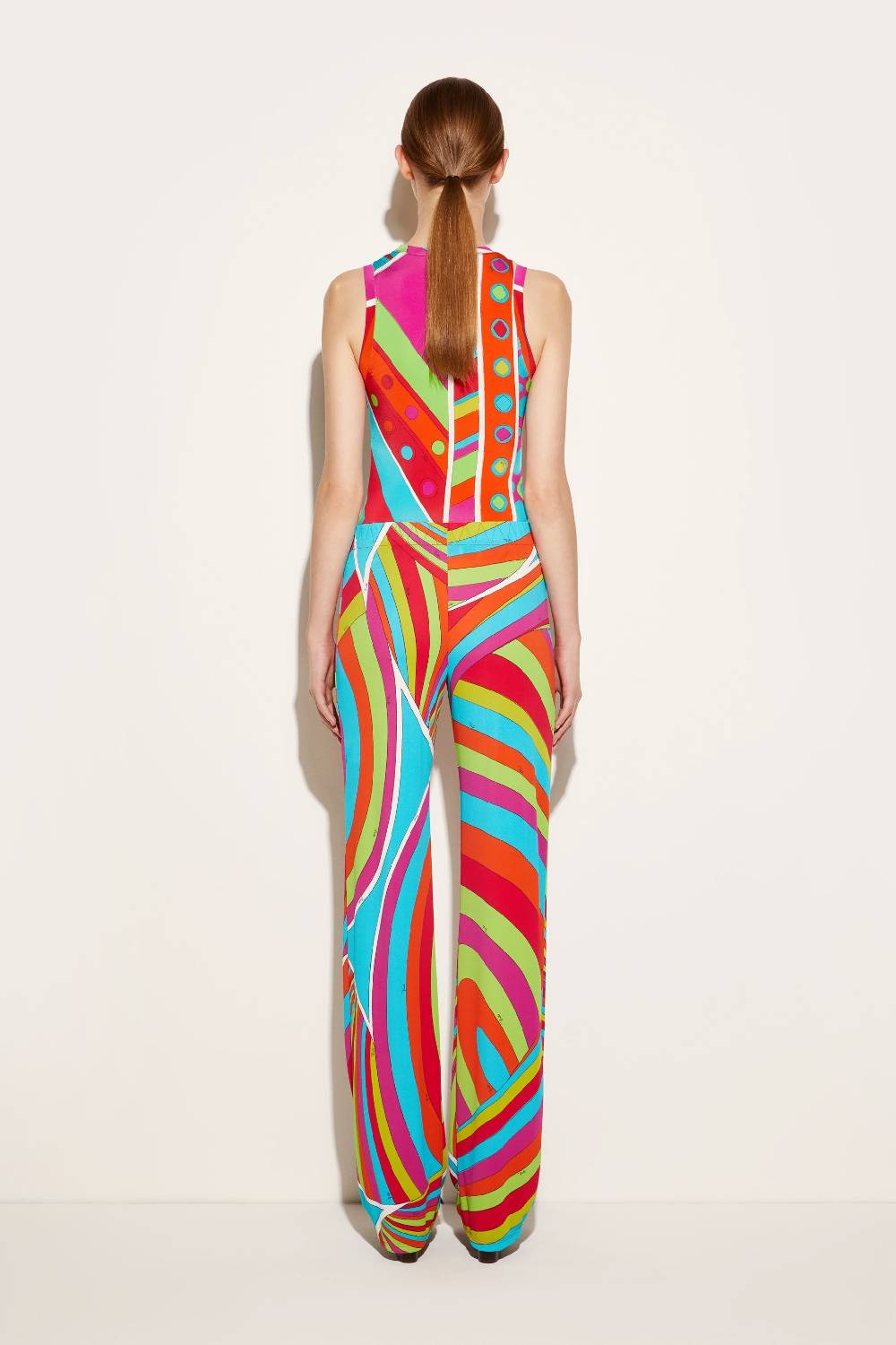 Pucci Pantaloni con stampa Iride Vendita