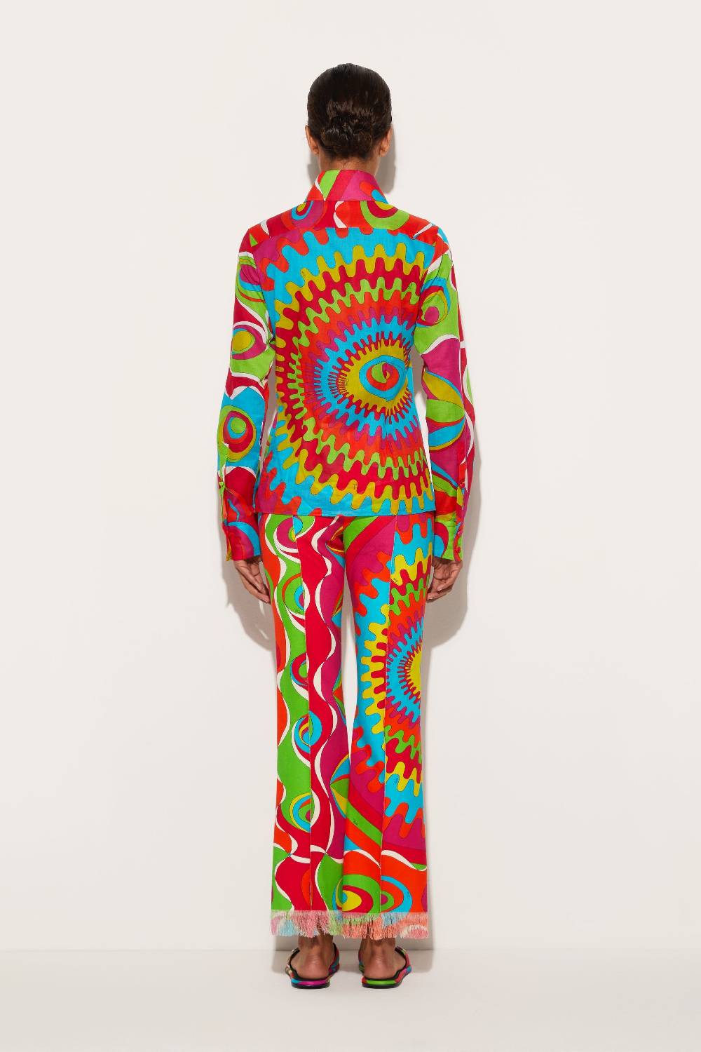 Pucci Camicia con stampa Bersaglio Pezzi Unici