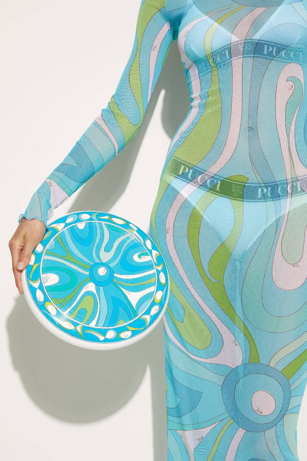 Pucci Frisbee con stampa Marmo Shopping Online