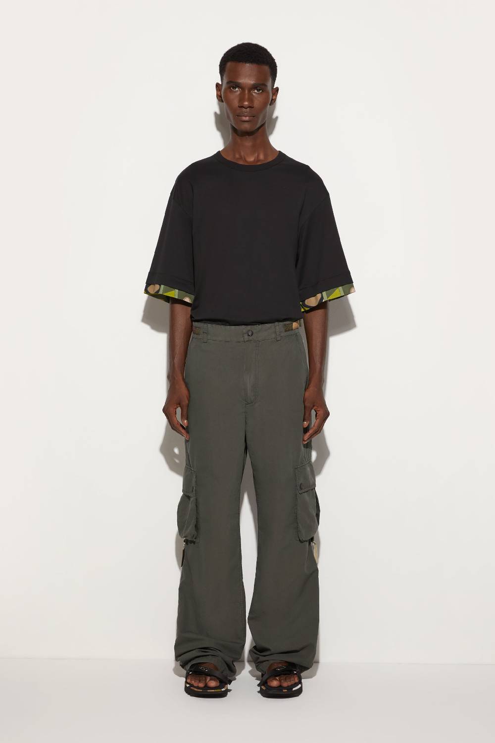 Pucci Pantaloni cargo toile di cotone Saldi