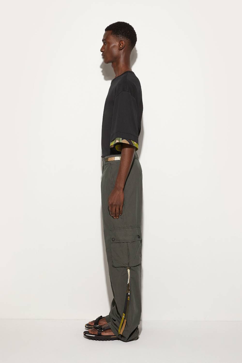 Pucci Pantaloni cargo toile di cotone Saldi