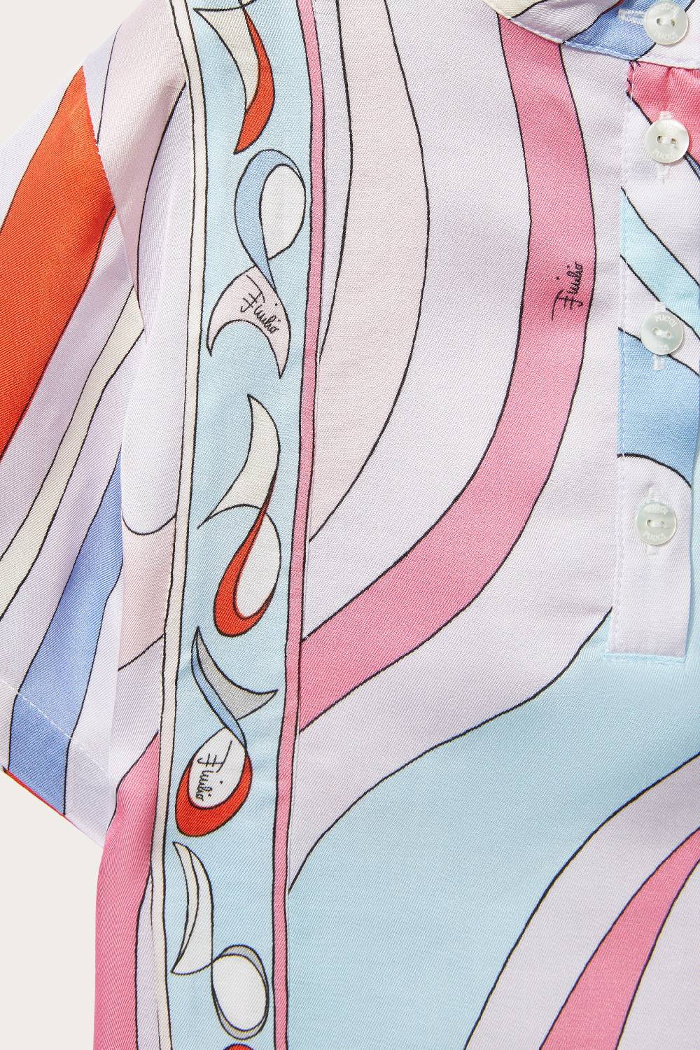 Pucci Camicia con stampa Marmo Offerta Anniversario