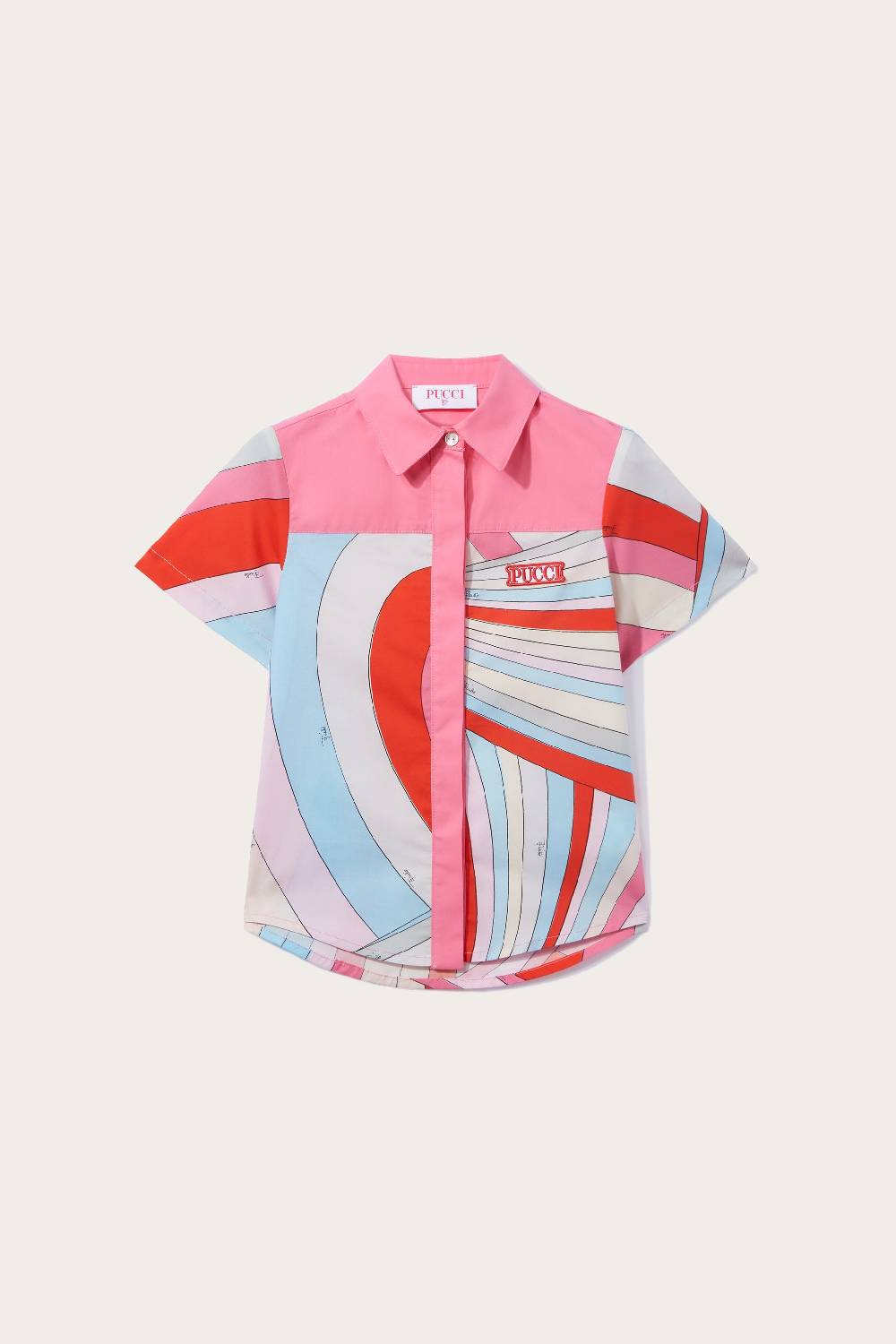Pucci Camicia con stampa Iride Negozi Online
