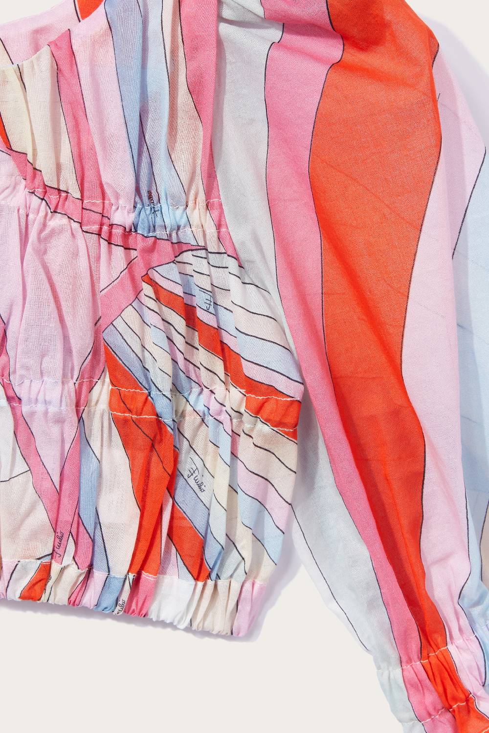 Pucci Top con stampa Iride Consegna Veloce