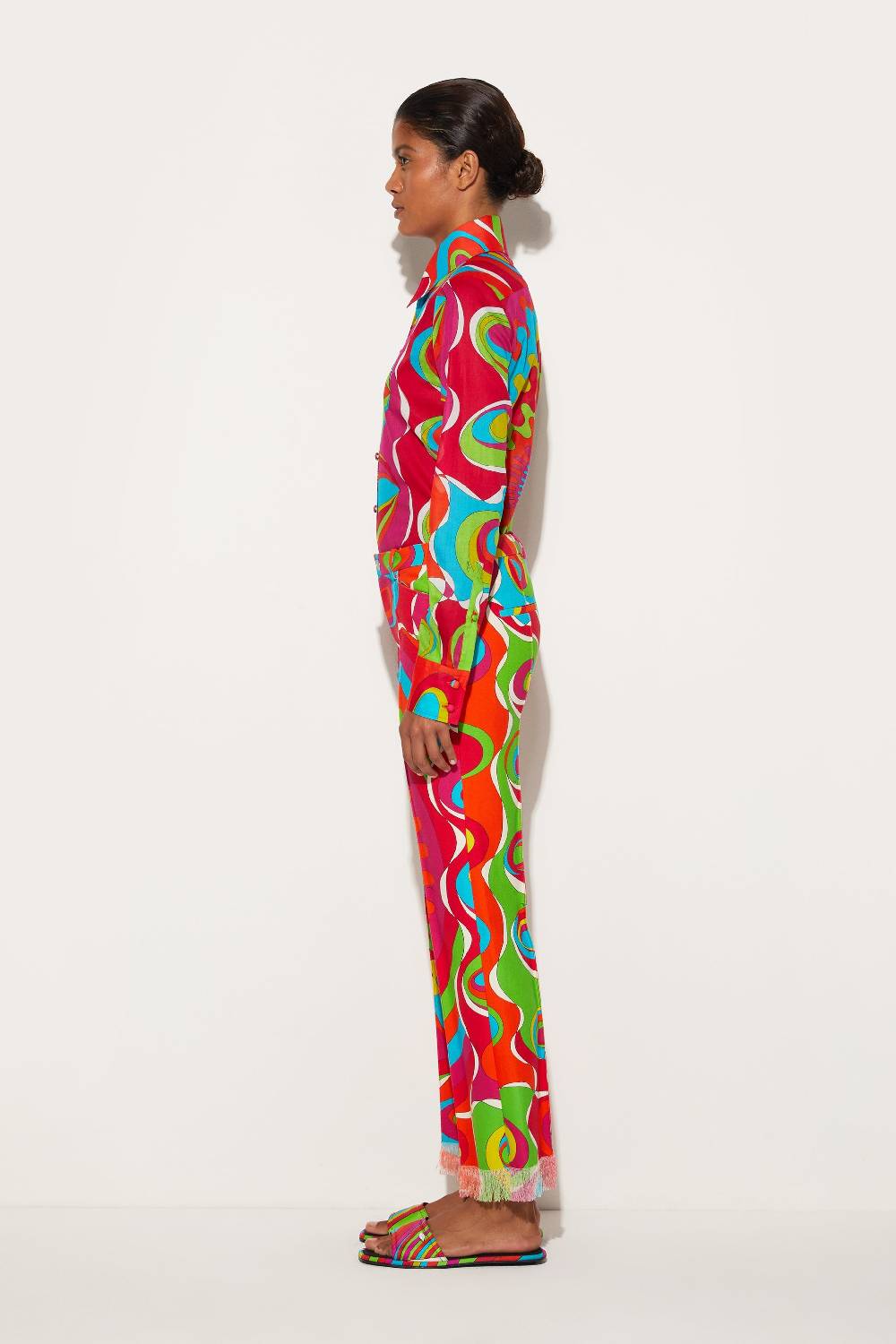 Pucci Pantaloni con stampa Bersaglio Prezzo Ridotto