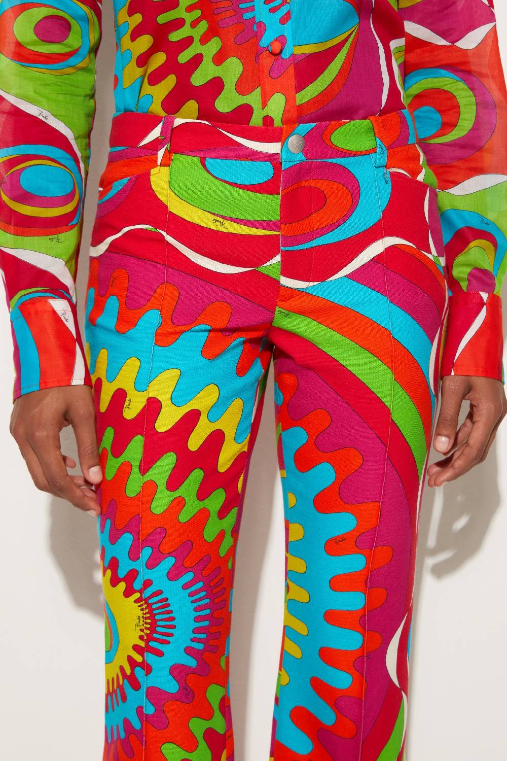 Pucci Pantaloni con stampa Bersaglio Prezzo Ridotto