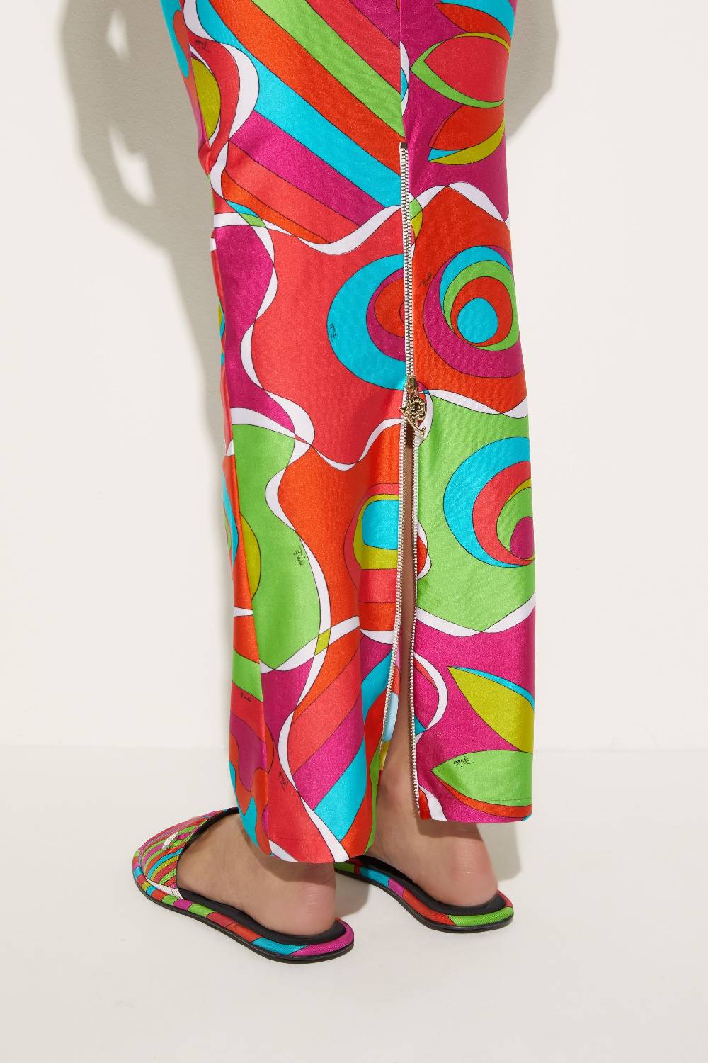 Pucci Gonna lunga con stampa Bersaglio Convenienza