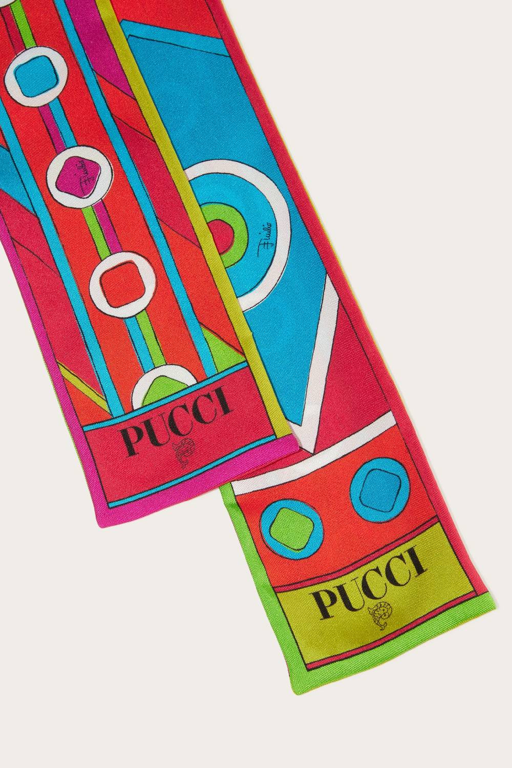 Pucci Foulard in seta con stampa Vivara Offerta