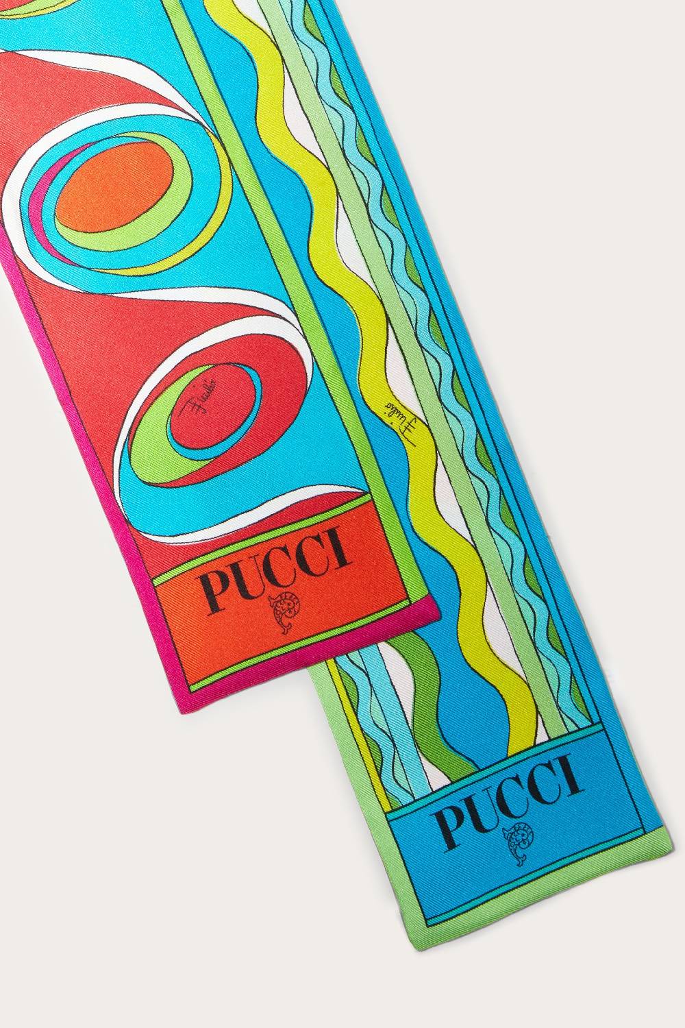Pucci Foulard in seta con stampa Bersaglio Online