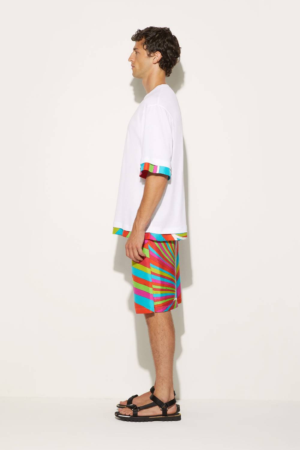 Pucci T-shirt con finiture Iride Saldi