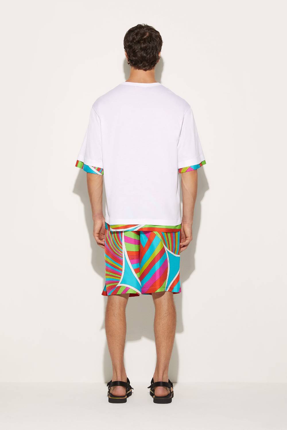 Pucci T-shirt con finiture Iride Saldi