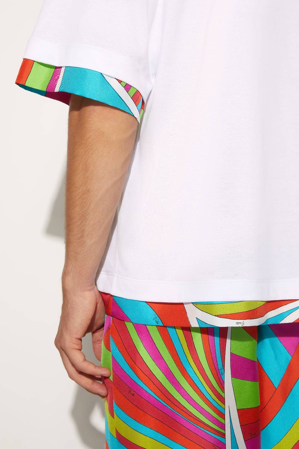 Pucci T-shirt con finiture Iride Saldi