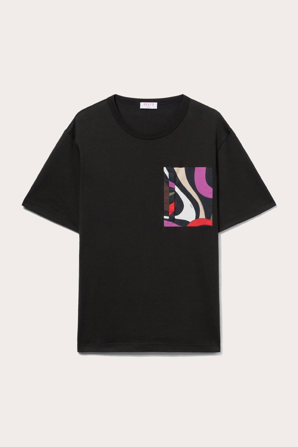Pucci T-shirt con inserto Marmo Vendita Calda
