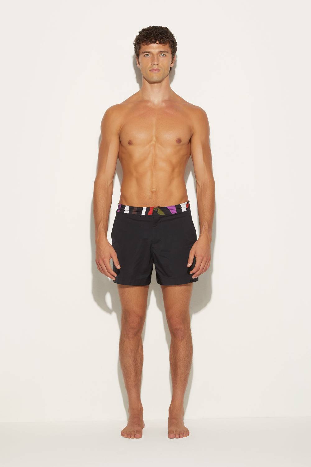 Pucci Shorts da mare con finiture Marmo Vendita Economica