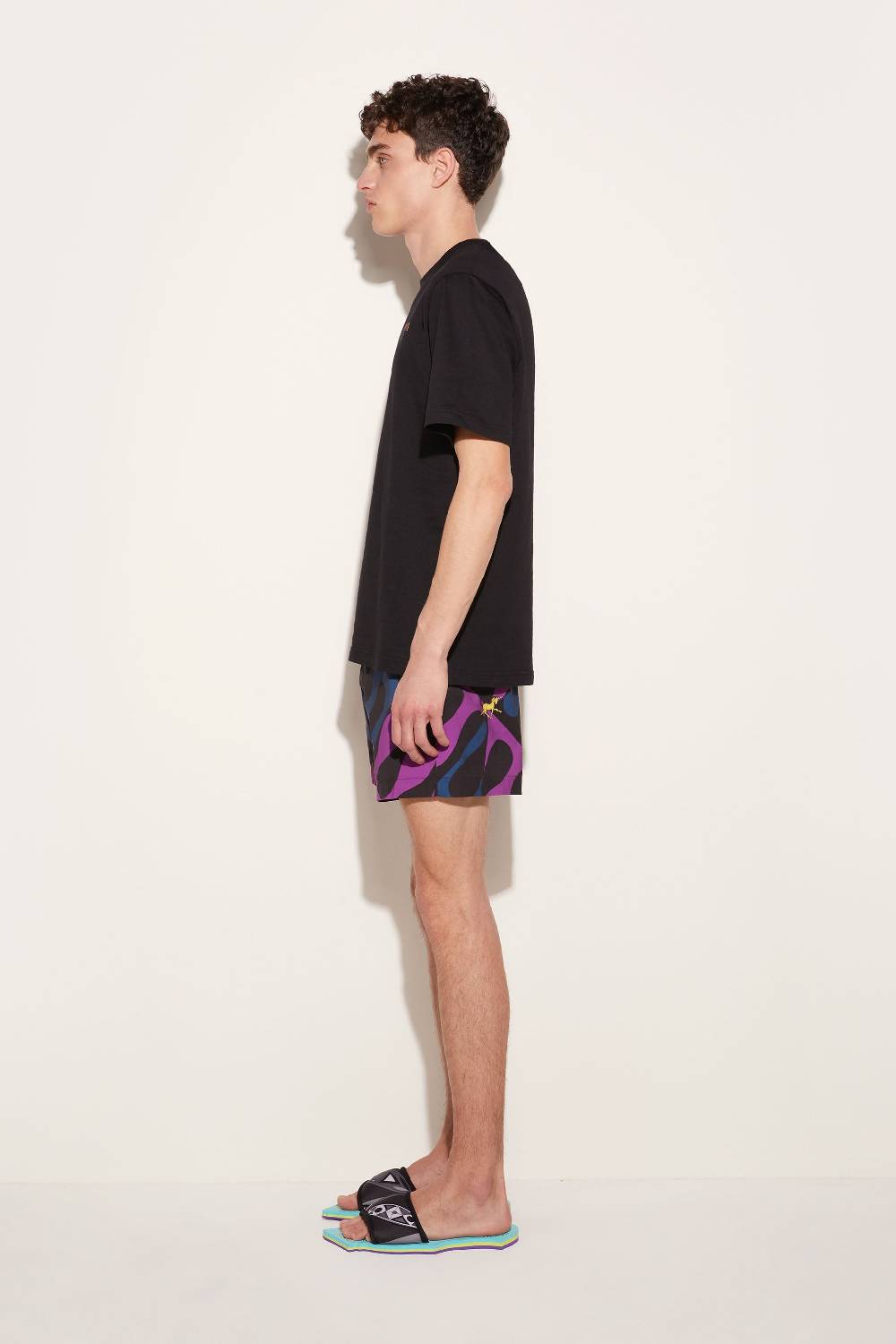 Pucci T-shirt con logo Pesci Negozio