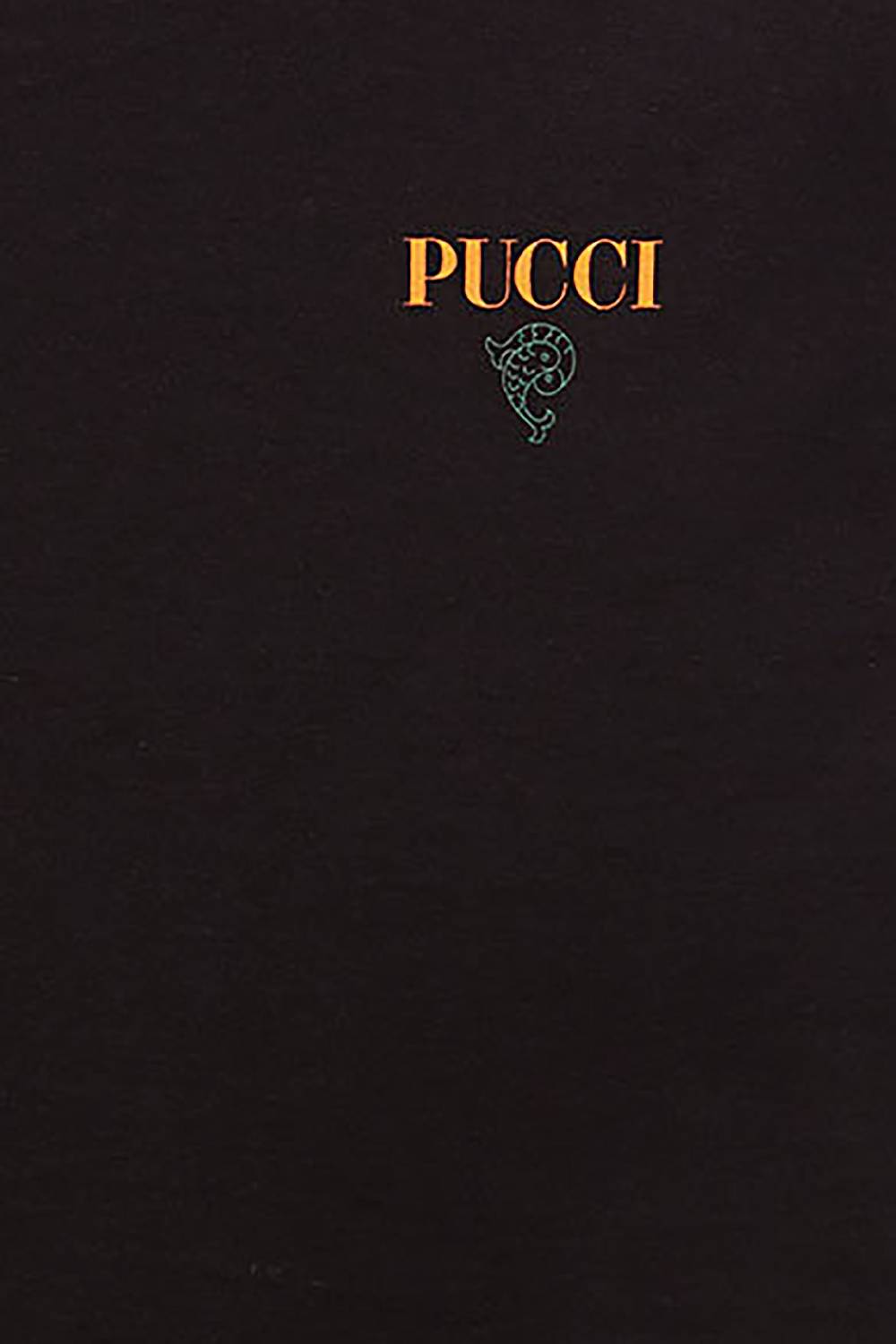 Pucci T-shirt con logo Pesci Negozio