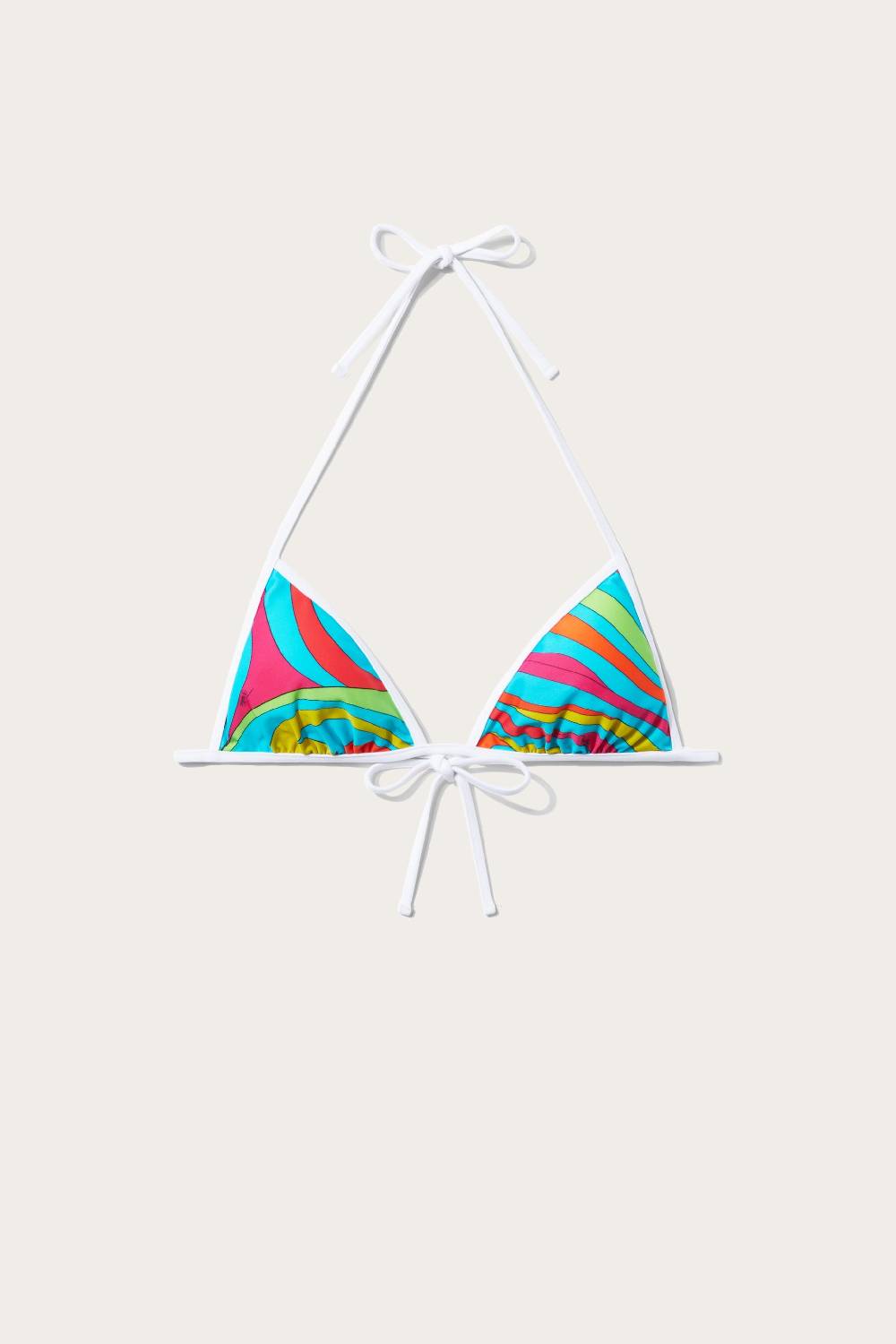 Pucci Top bikini con stampa Marmo In Linea