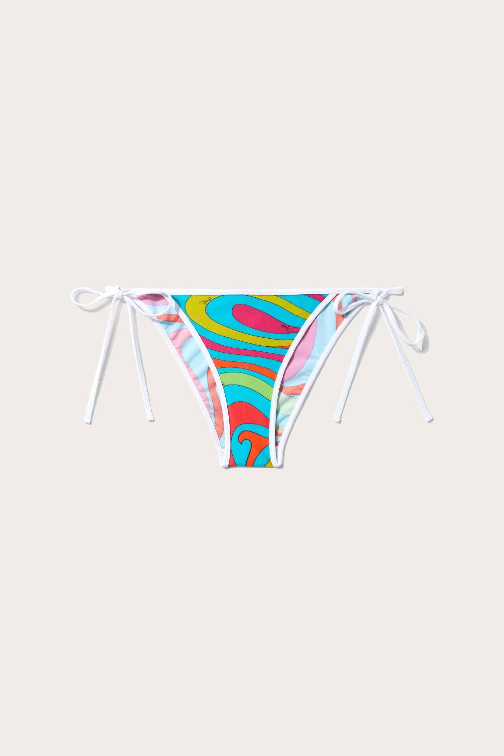 Pucci Slip bikini con stampa Marmo Nuovo