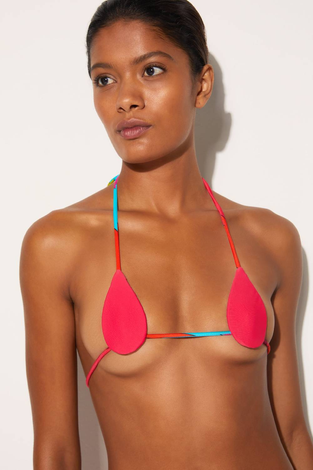 Pucci Top bikini con finiture Iride Promozione