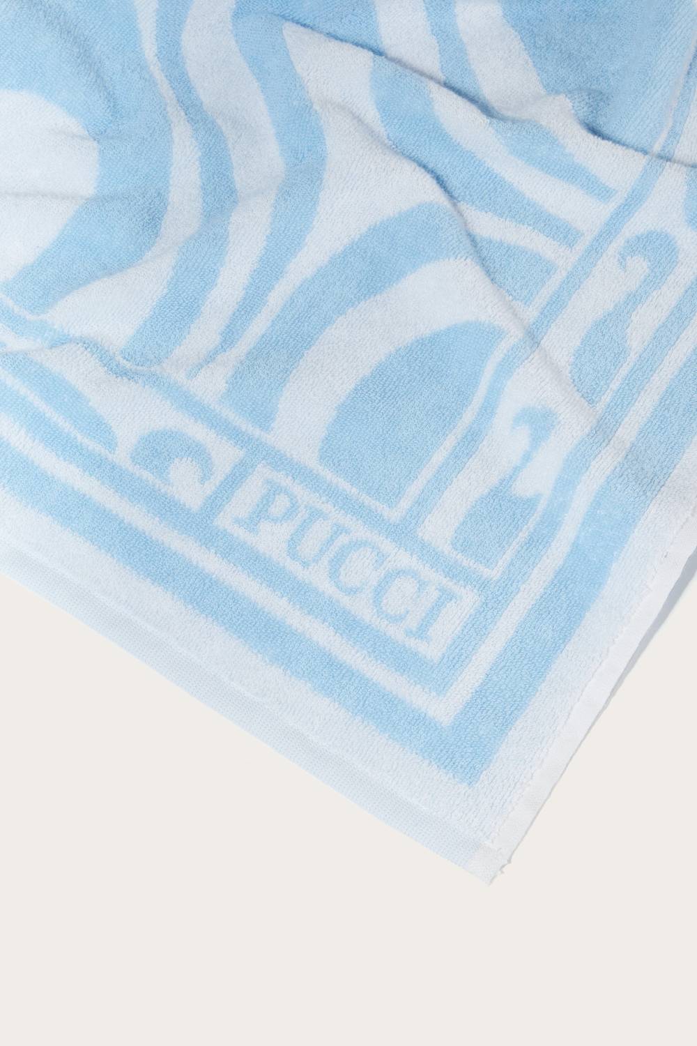 Pucci Telo mare jacquard con motivo Marmo 2025