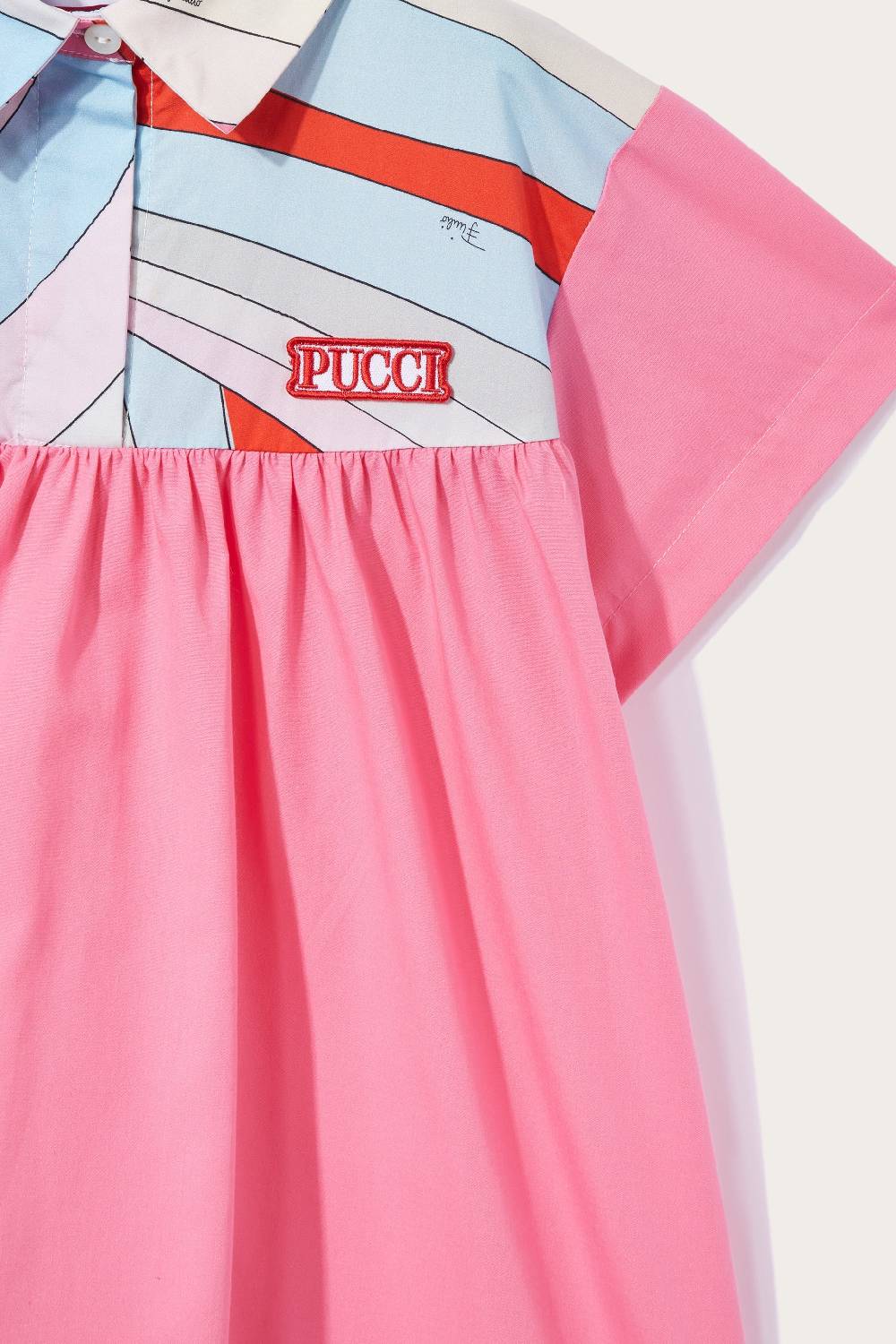 Pucci Abito con inserto Iride Vendita Calda