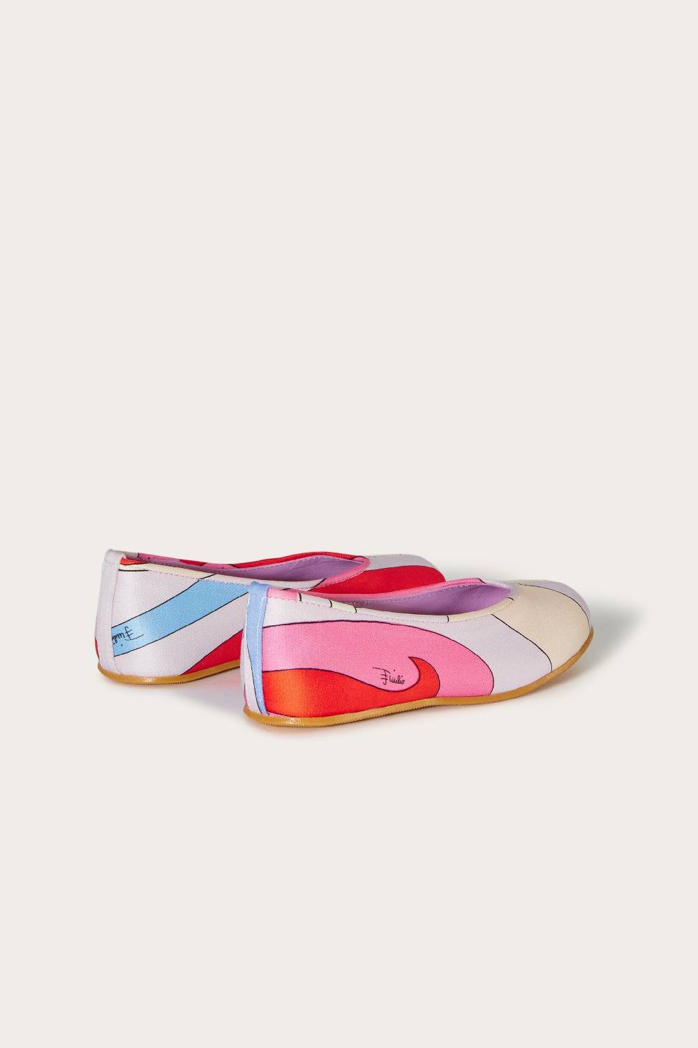 Pucci Ballerine con stampa Marmo I Più Venduti