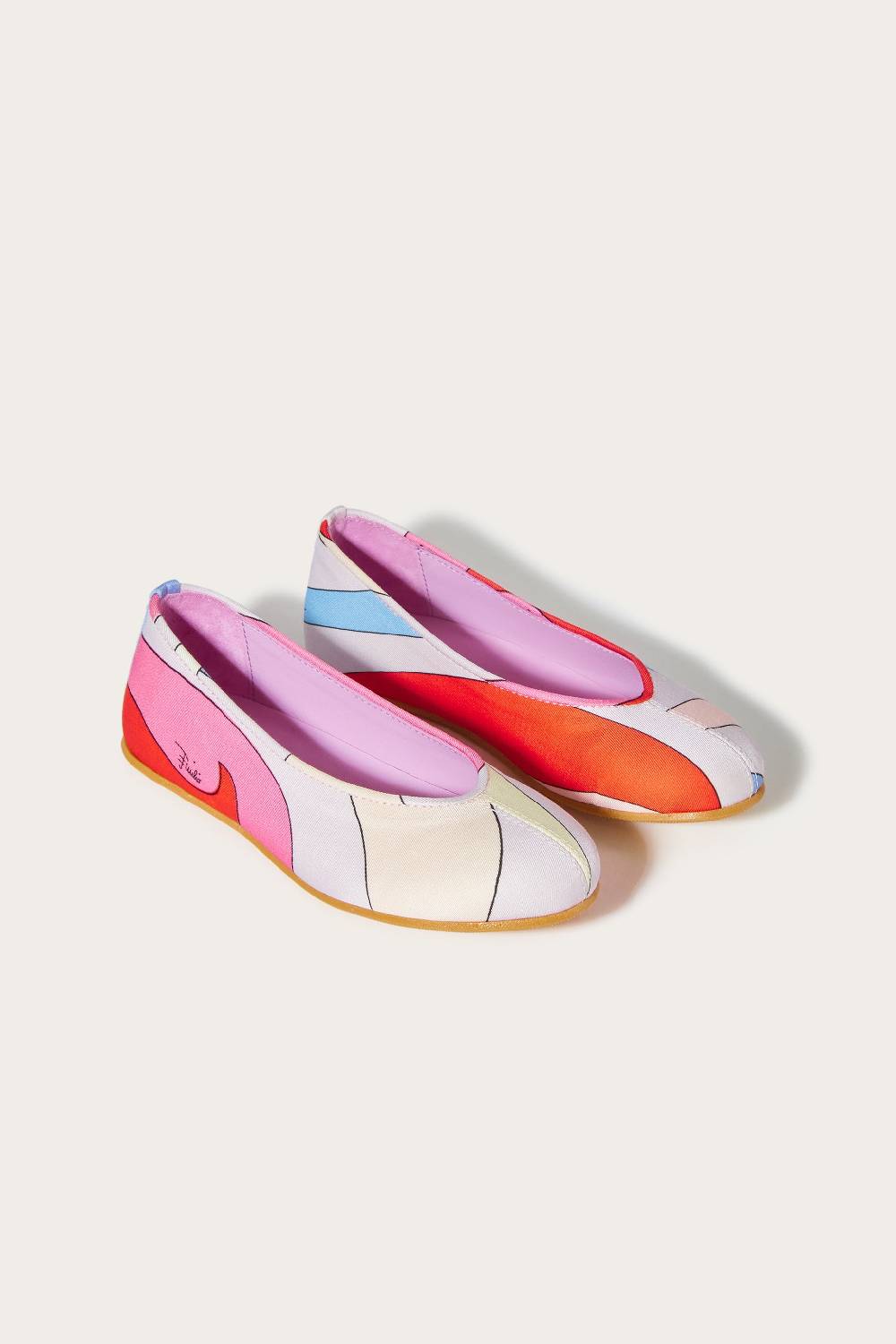 Pucci Ballerine con stampa Marmo I Più Venduti