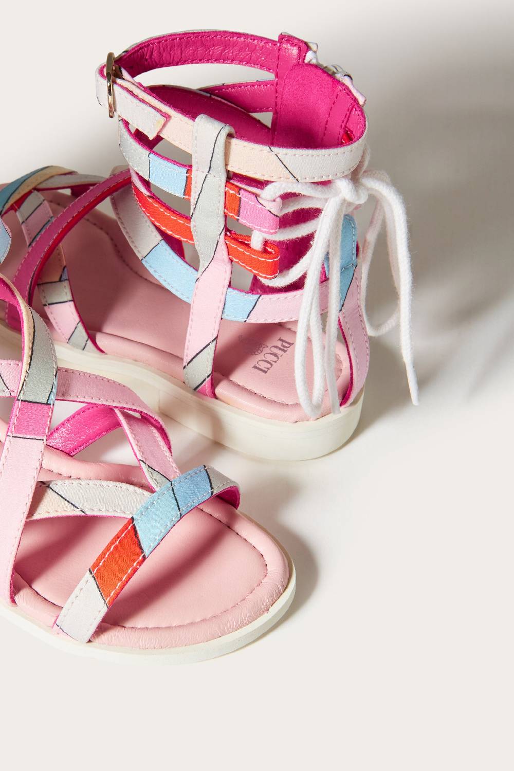 Pucci Sandali con stampa Iride Nuova