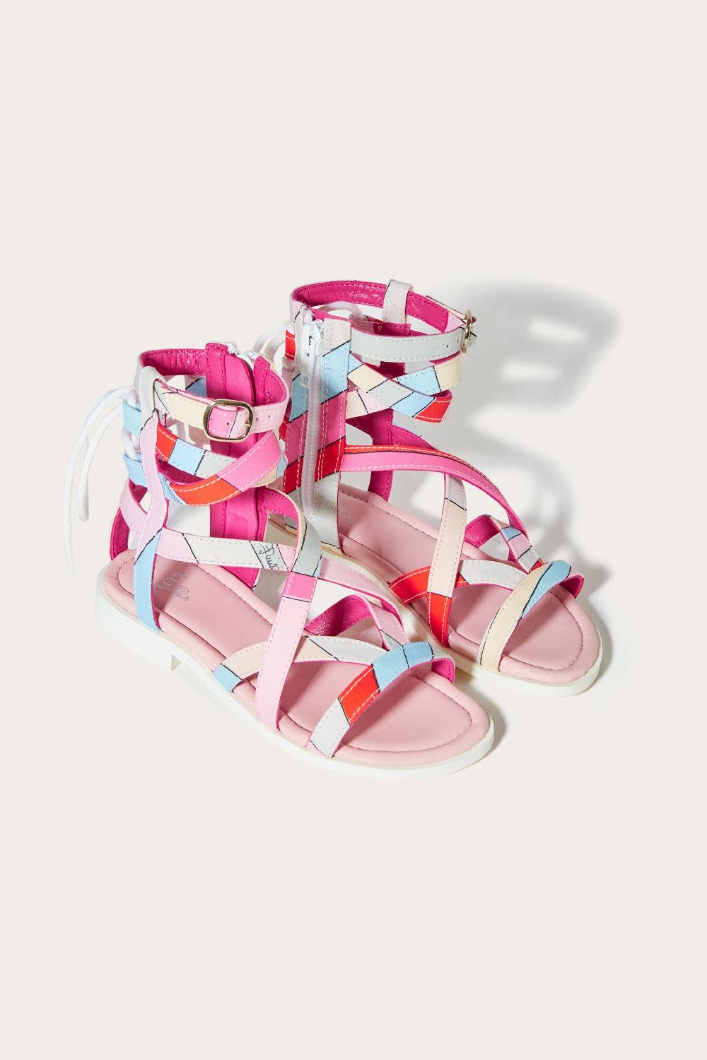 Pucci Sandali con stampa Iride Nuova