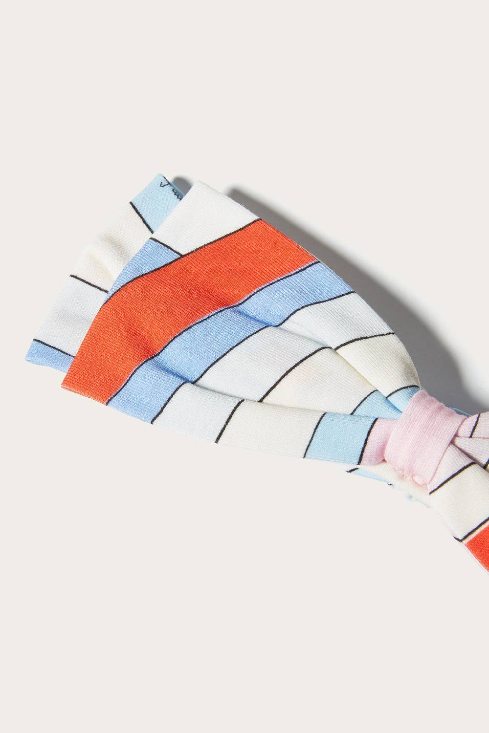 Pucci Iride-Print Headband Moda