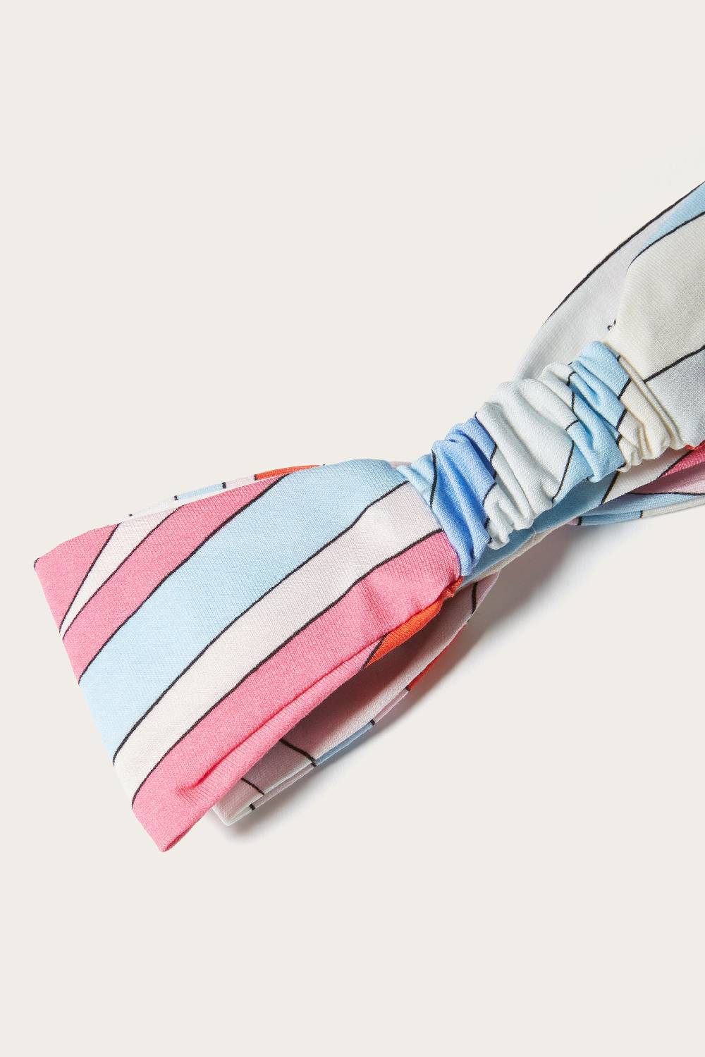 Pucci Iride-Print Headband Moda