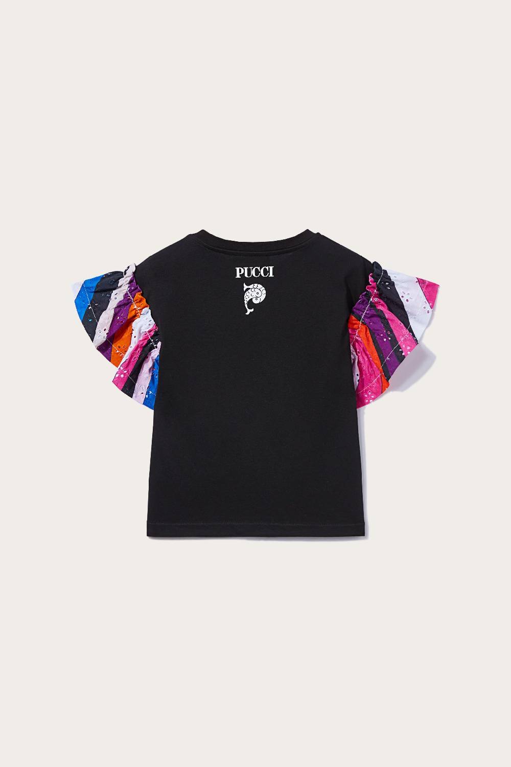 Pucci T-shirt con inserti Iride Italy