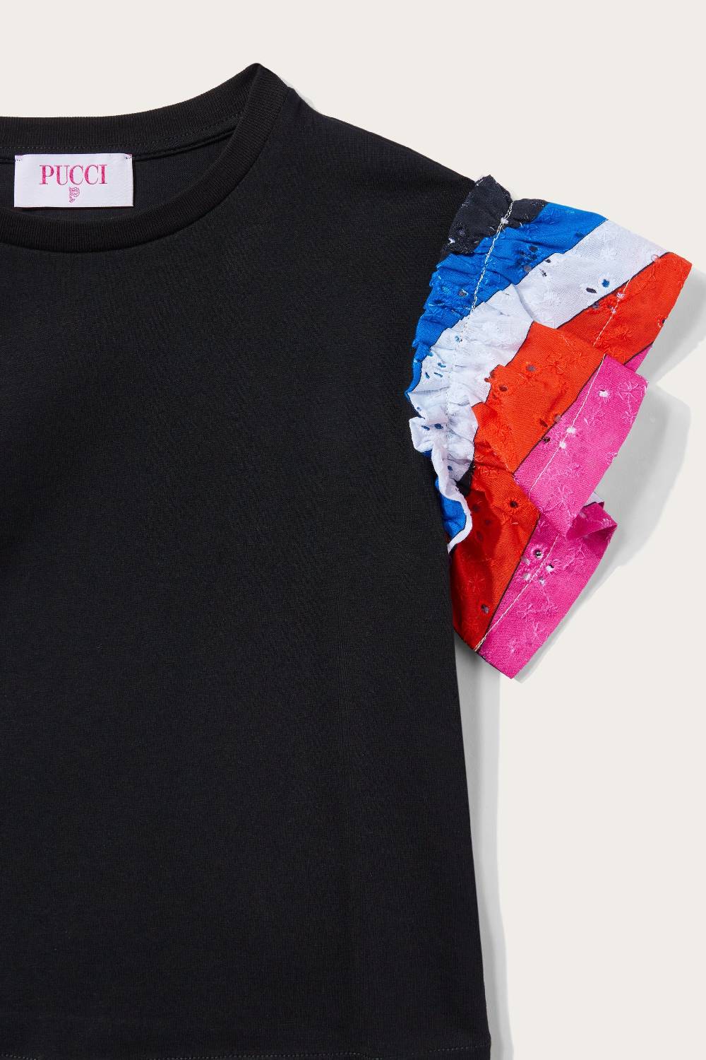 Pucci T-shirt con inserti Iride Italy