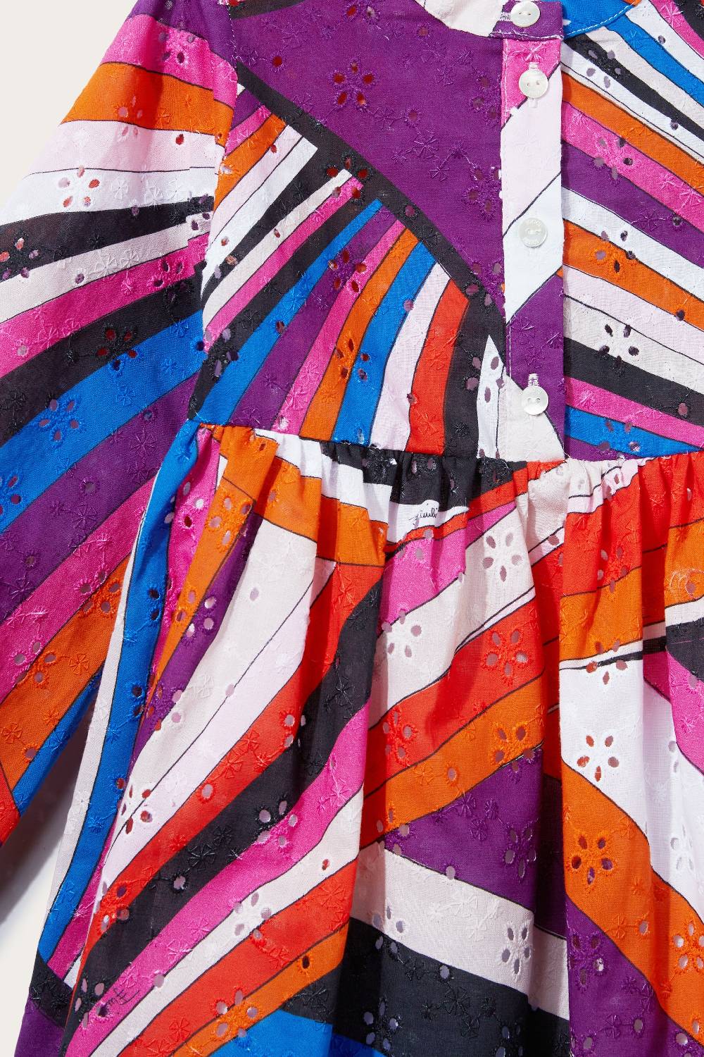 Pucci Abito con stampe Iride e Marmo Economico