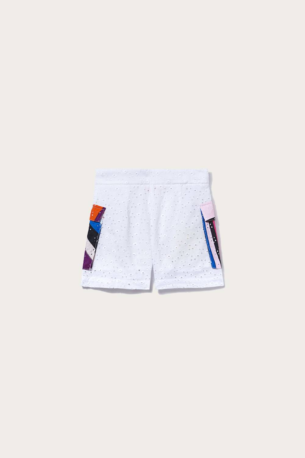 Pucci Shorts in sangallo con inserti Iride ACQUISTA ORA